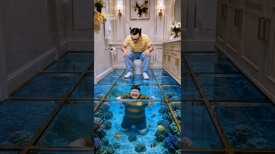 Thumbnail Short resmi di bawah lantai LANANG ada KOLAM