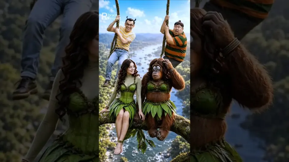 Thumbnail Short resmi pilih CANTIK atau orang UTAN
