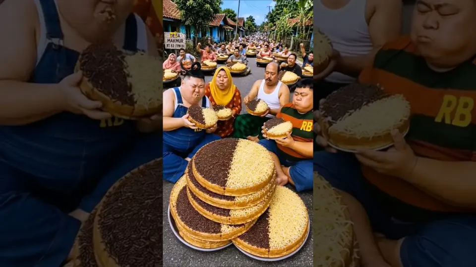 Thumbnail Short resmi satu kampung makan MARTABAK