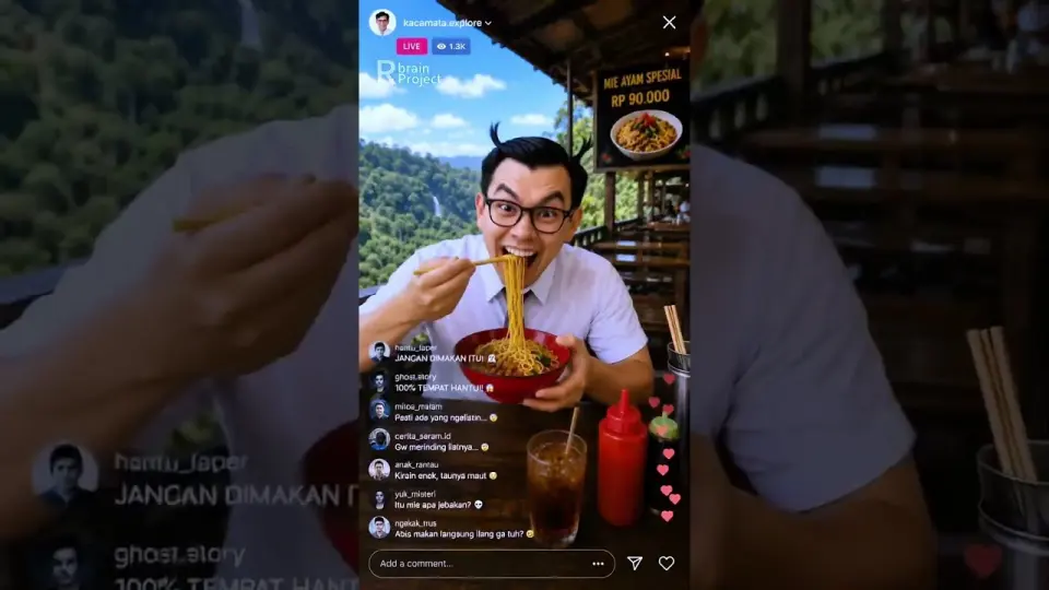 Thumbnail Short resmi tour naik BUS mampir di rumah hantu